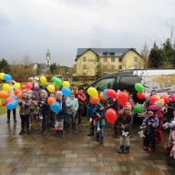 Am 10.02.2020 zum Weltkinderhospiztag in den Kita's Falkenstein und Adorf